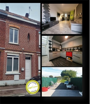 maison à la vente -   59184  SAINGHIN EN WEPPES, surface 82 m2 vente maison - UBI415451862